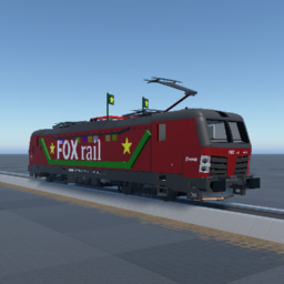 Decorated FOX Rail Siemens Vectron