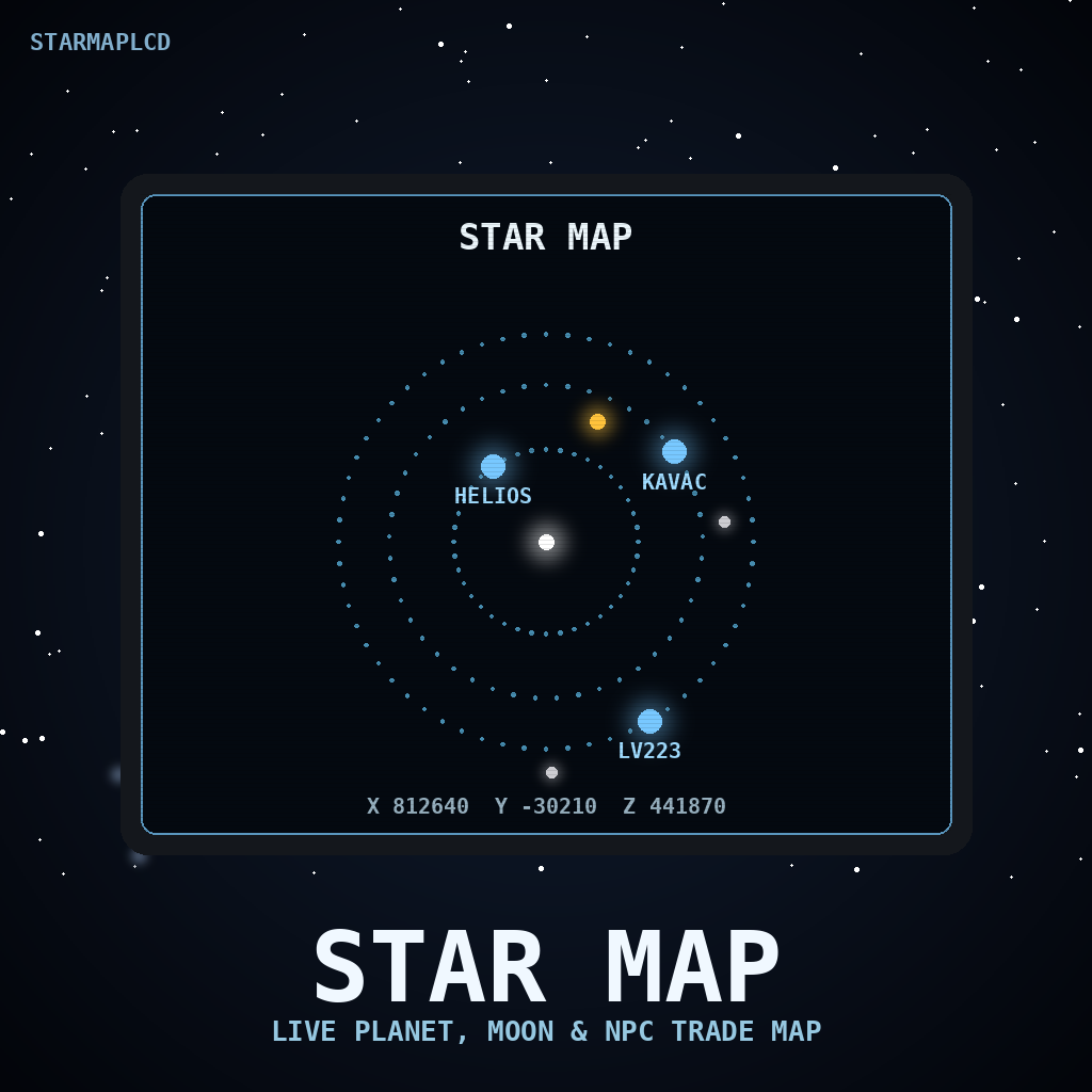StarMapLCD preview