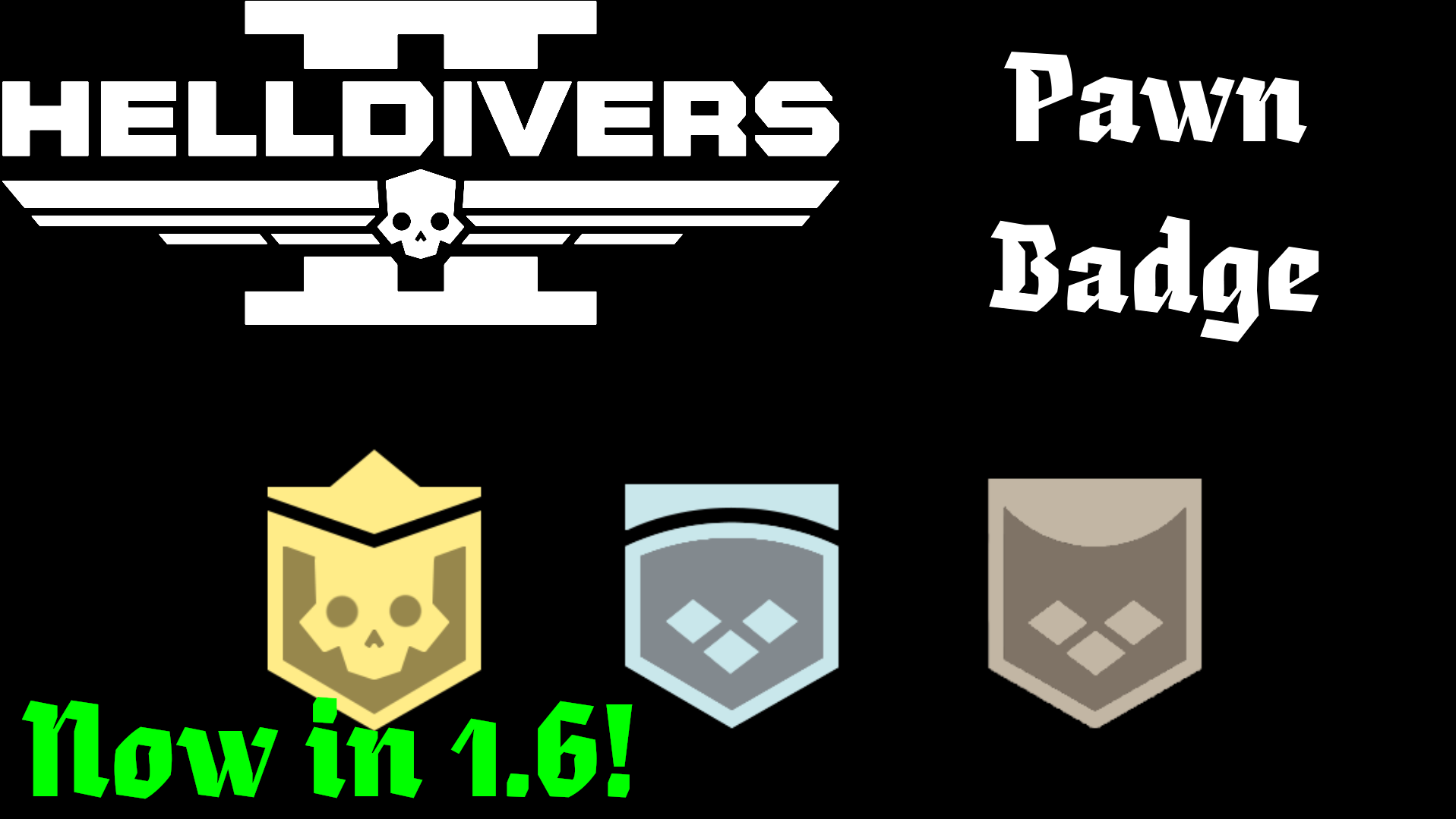 Pawn Badge - Helldivers 2 Ranks