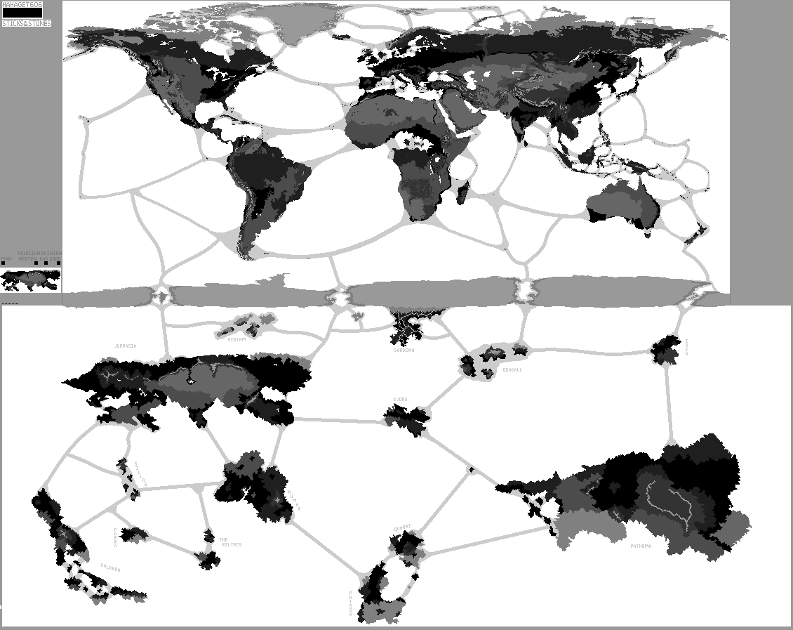 Sticks & Stones Map