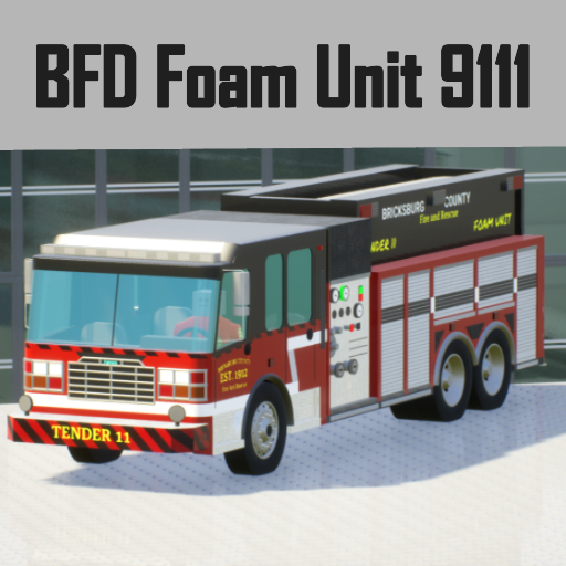 Bricksburg County Foam Truck 9111