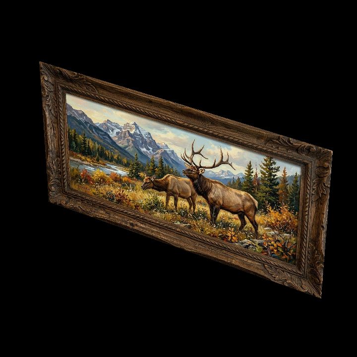 Painting, Elk {2D}