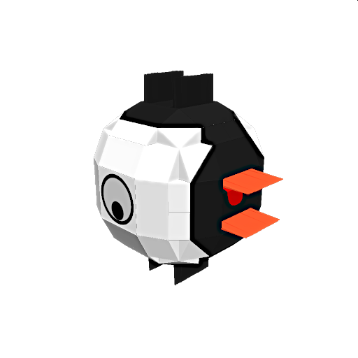 Penguin Head Rolling Boat