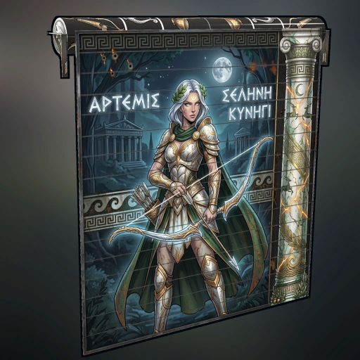 Artemis Anime Garage Door