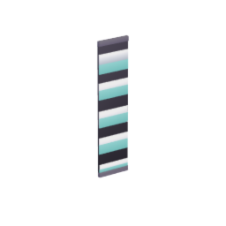 multi stripes wall