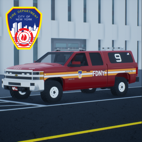 Chevrolet Silverado | FDNY | New York City Fire Department | - Battalion 9 -
