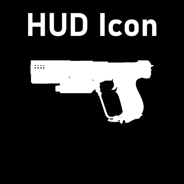 Halo 5 - Tactical Magnum HUD Icon (Magnum)