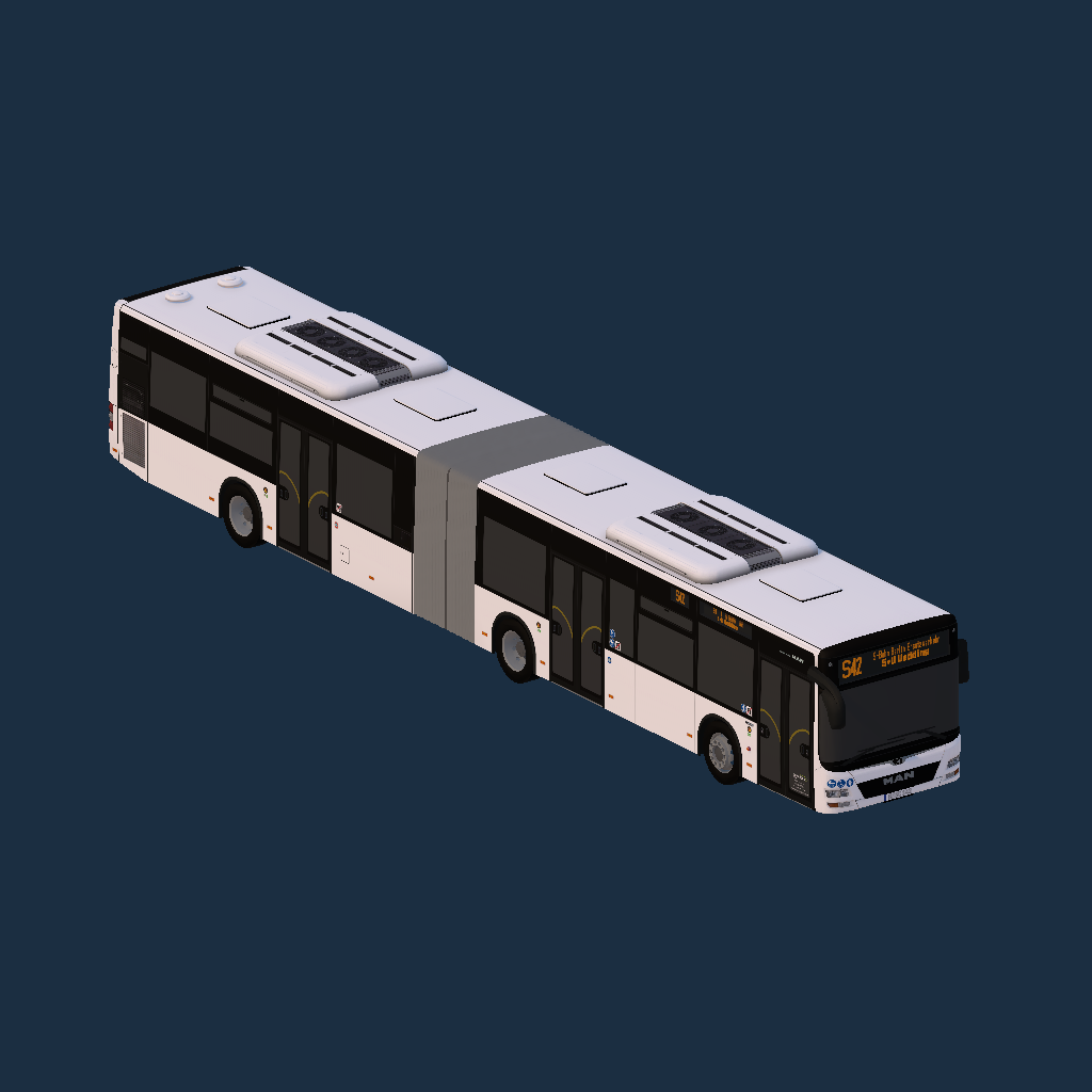 Schröder Reisen (BVG Sub) - MAN Lion's City A23 3D (LCRW) - Grundlack