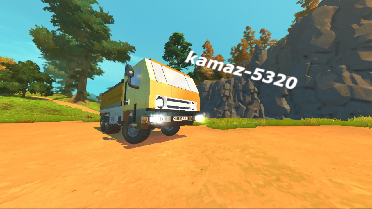 (KAMAZ) 5320 cargo truck (WITHOUT MODS)