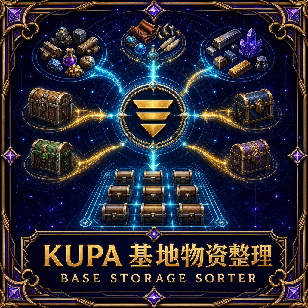 KUPA 基地物资整理 | Base Storage Sorter