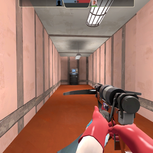 noneuclidian_10 (map test) – Team Fortress 2 Mod