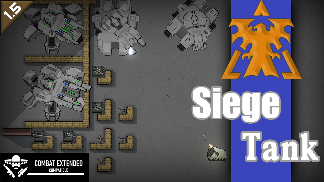 Siege Tank [PL] mod preview for RimWorld
