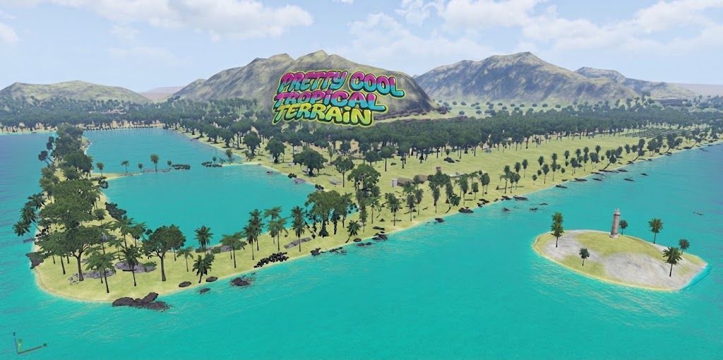 Pretty Cool Tropical Terrain v2