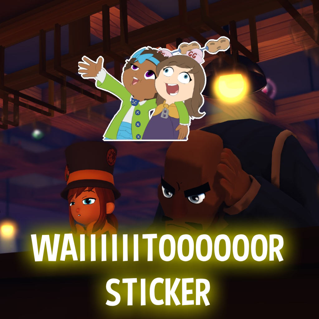 WAITOR! Sticker