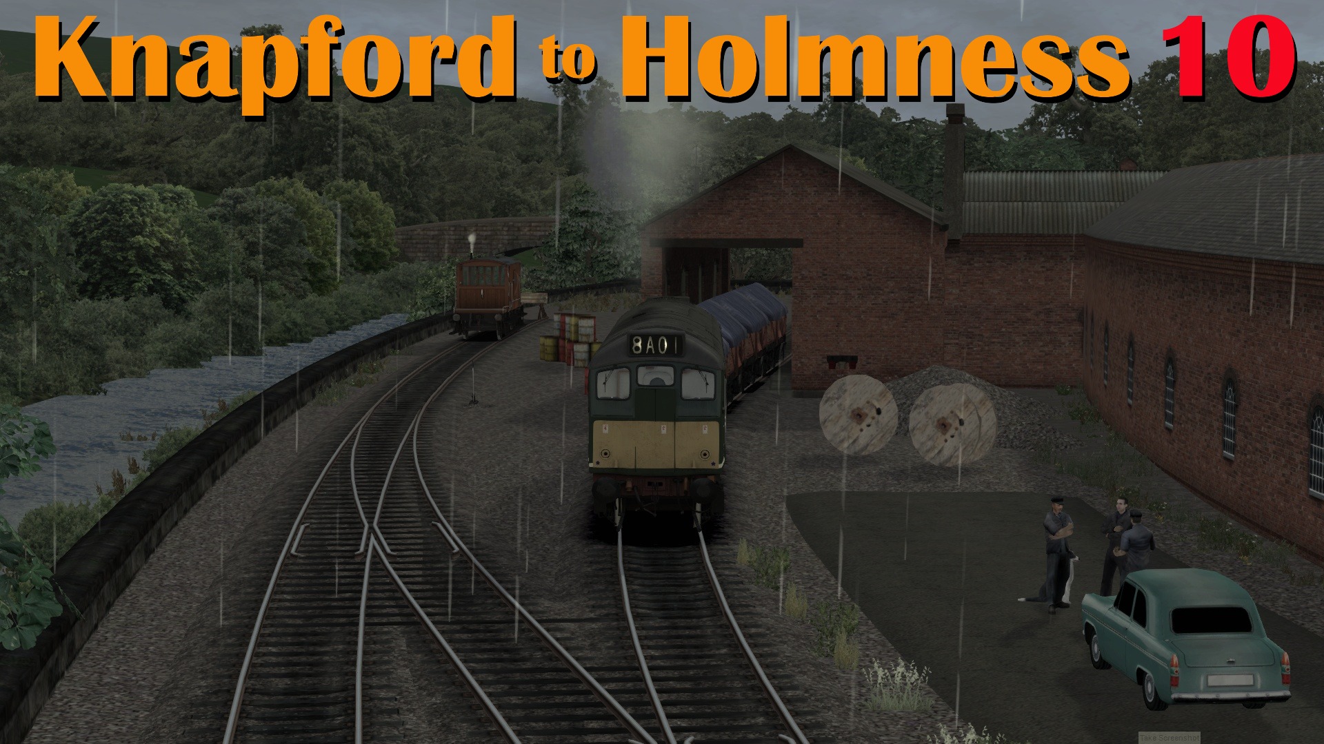 N.S1270 A 'Special' Class 25 Freight - with plenty of action