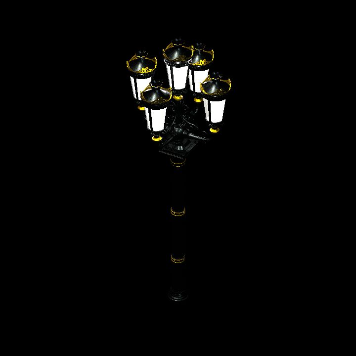 Fancy street lantern