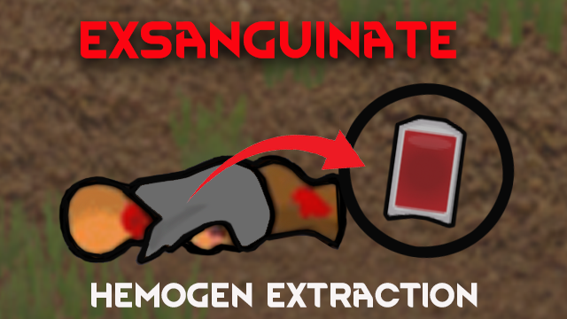 Exsanguinate - Hemogen Extraction mod preview for RimWorld