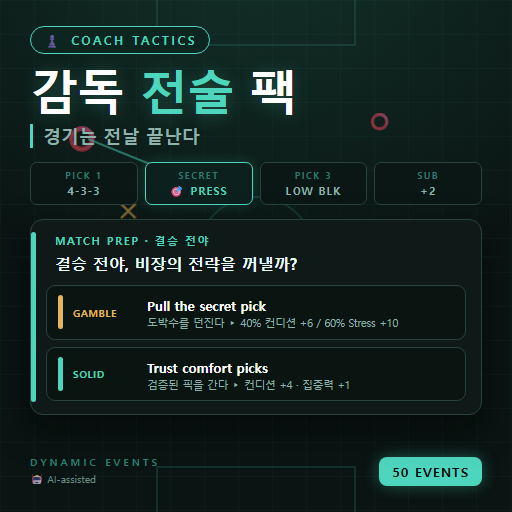 Dynamic Events - Coach Tactics (Deprecated)