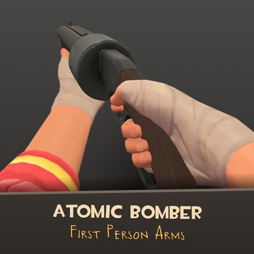 Official First-Person Arms for Atomic Bomber