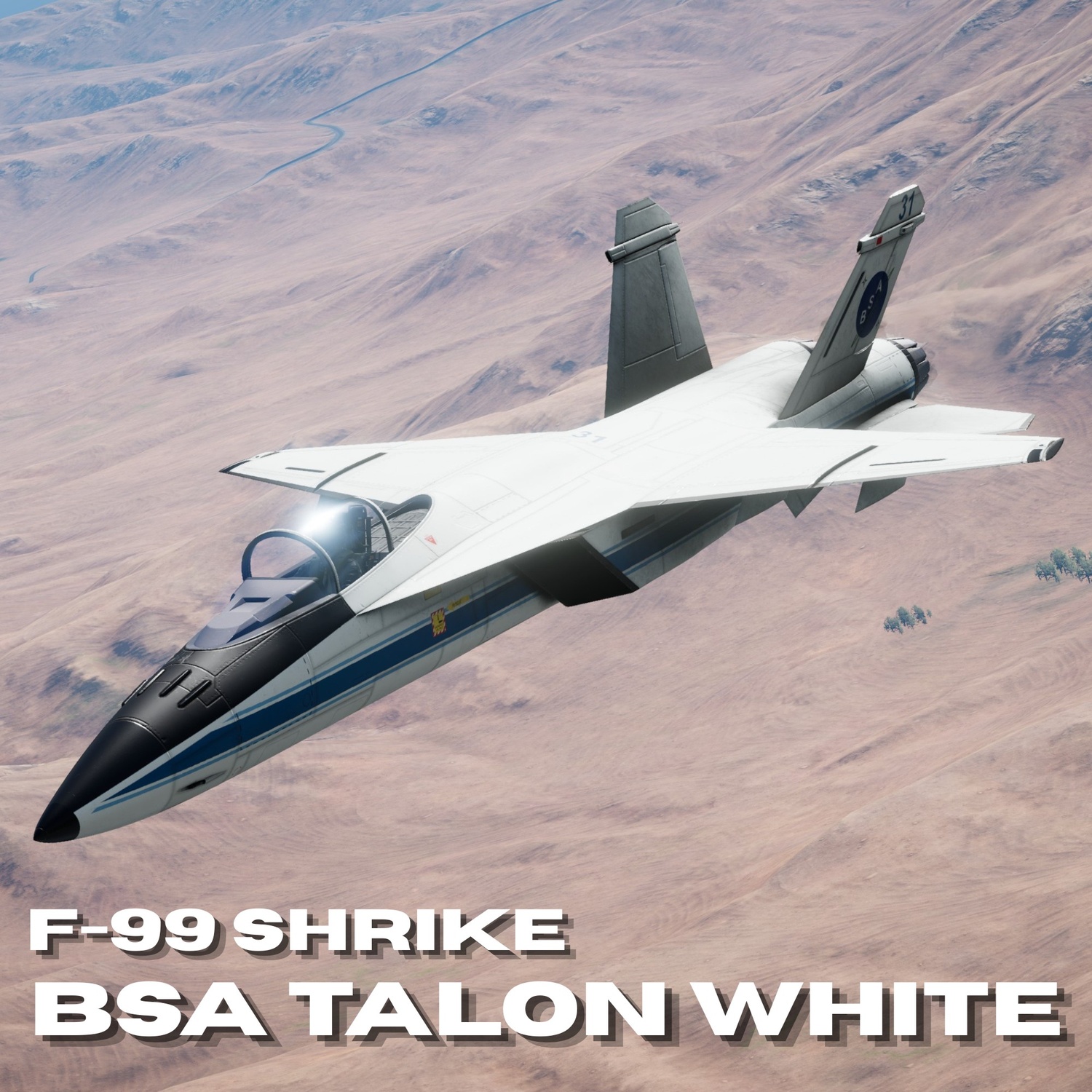 Boscali Space Agency F-99 Shrike