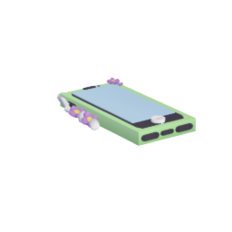Subtle Flower Phone