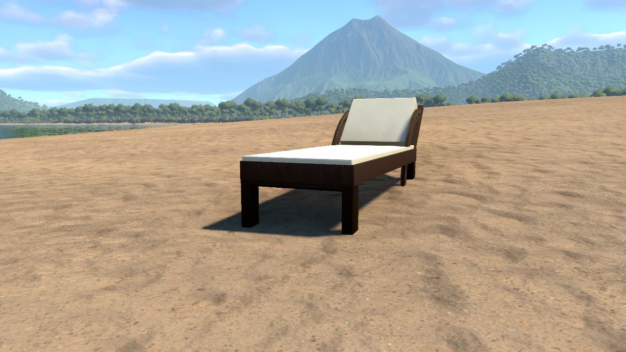 Prehistoric Resort Beach Chair