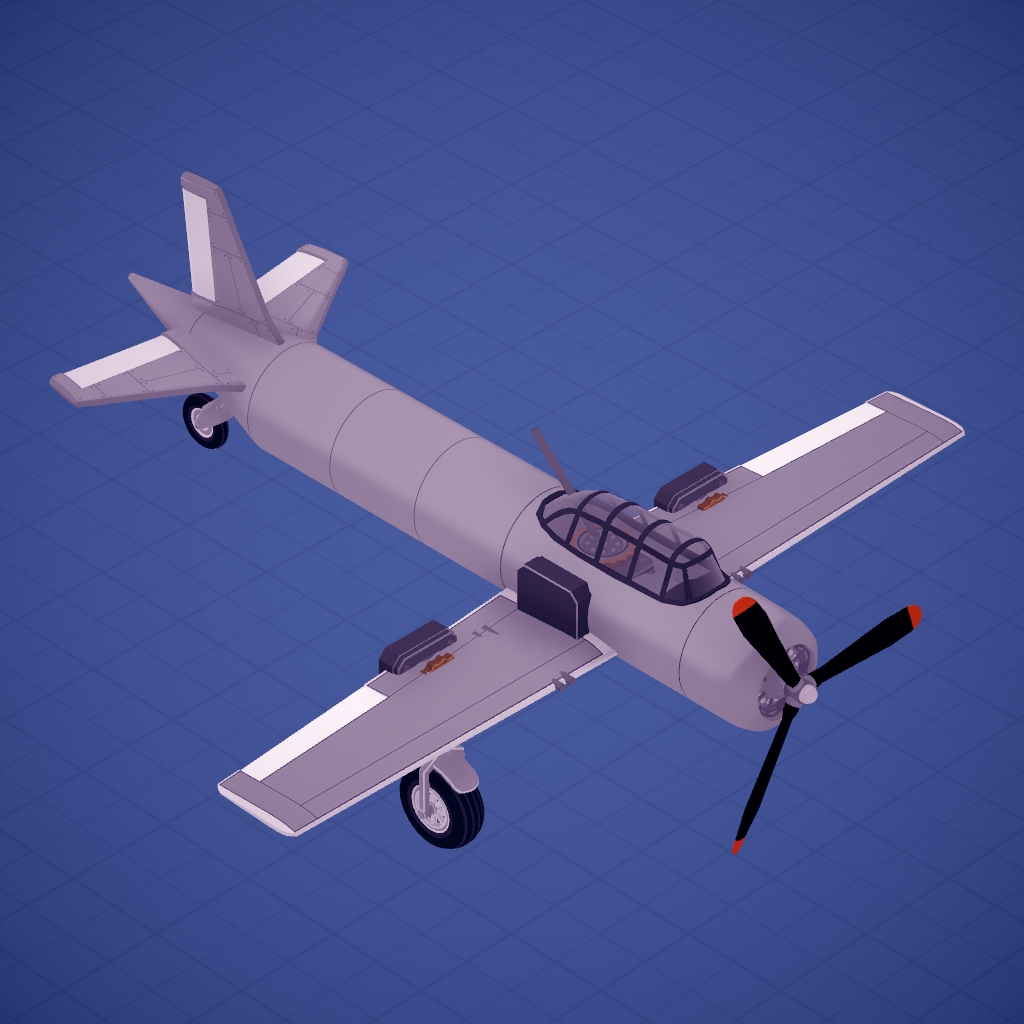 SBD-2 with movable defensive armament!