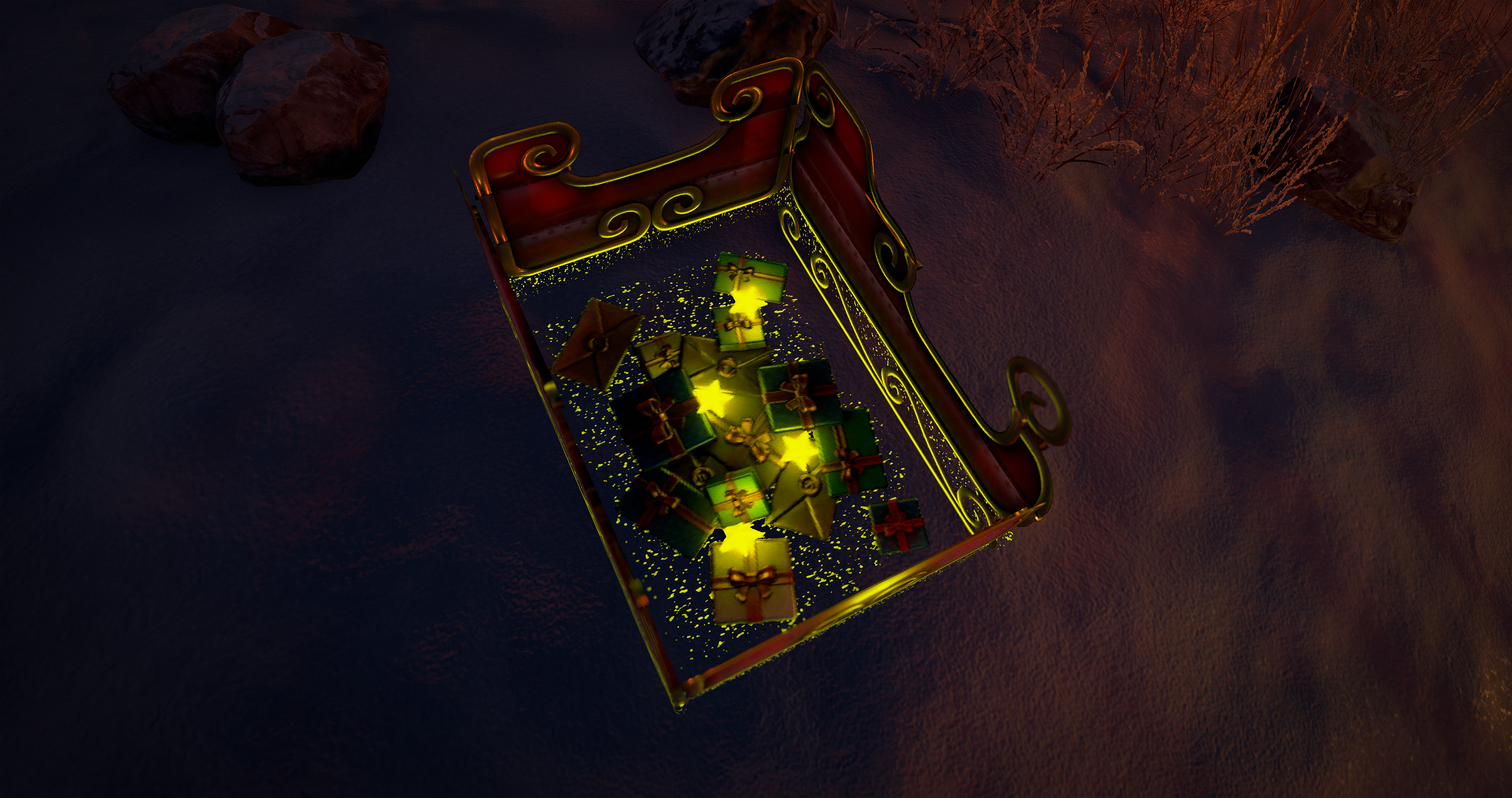 Starry Santa Sleigh thumbnail 3