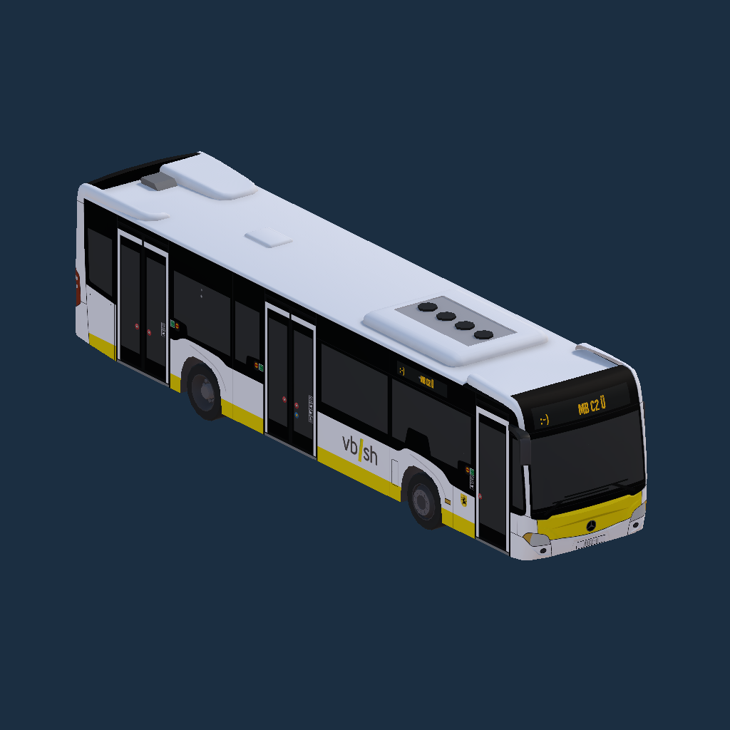 Verkehrsbetriebe Schaffhausen - vbsh - MB C2 Ü (Euro VI) - 3 Türen