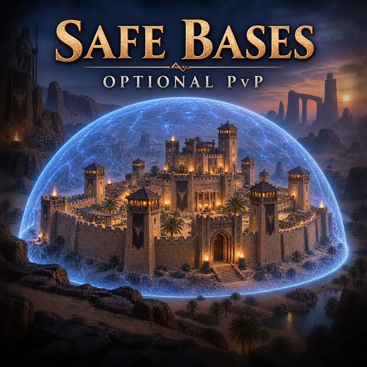 Safe Bases - Optional PvP preview