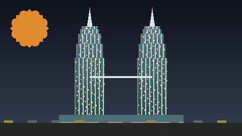 KLCC Building Model preview