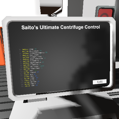 Saito's Ultimate Centrifuge Control