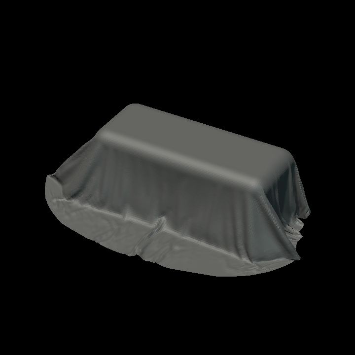 Covered furniture - Cabinet 3 colourable