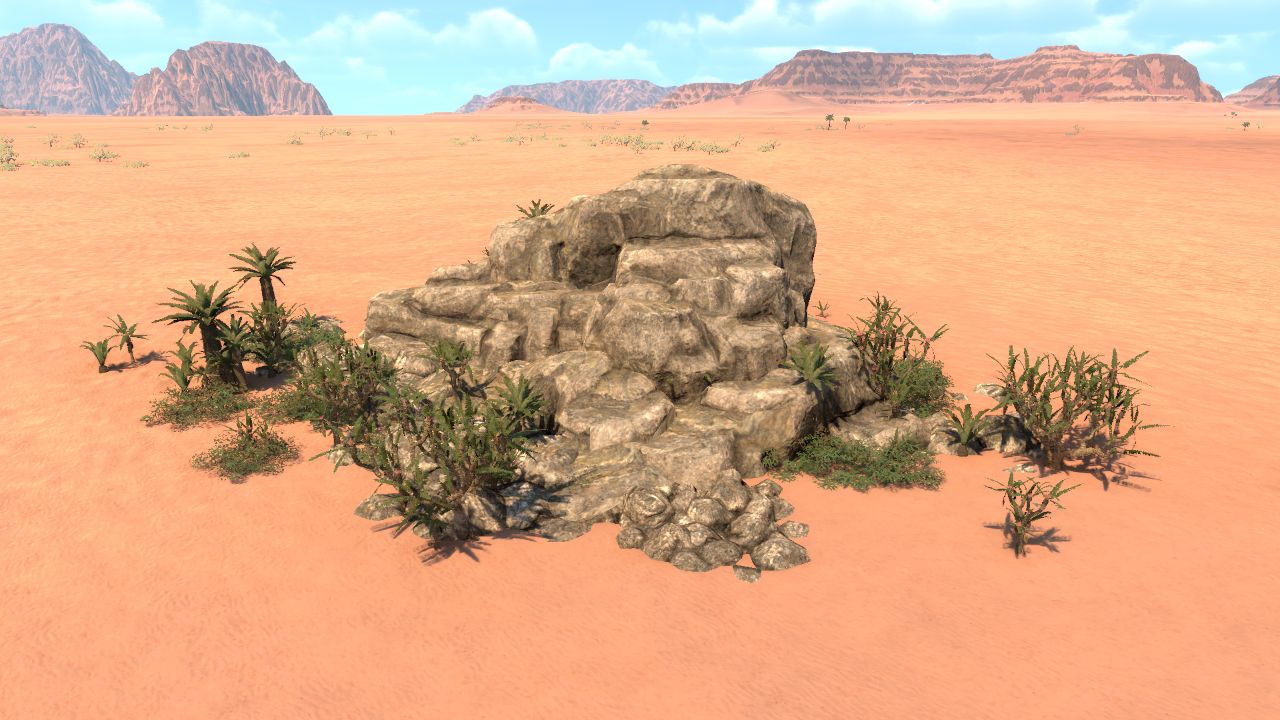 Scrubland paleo cluster