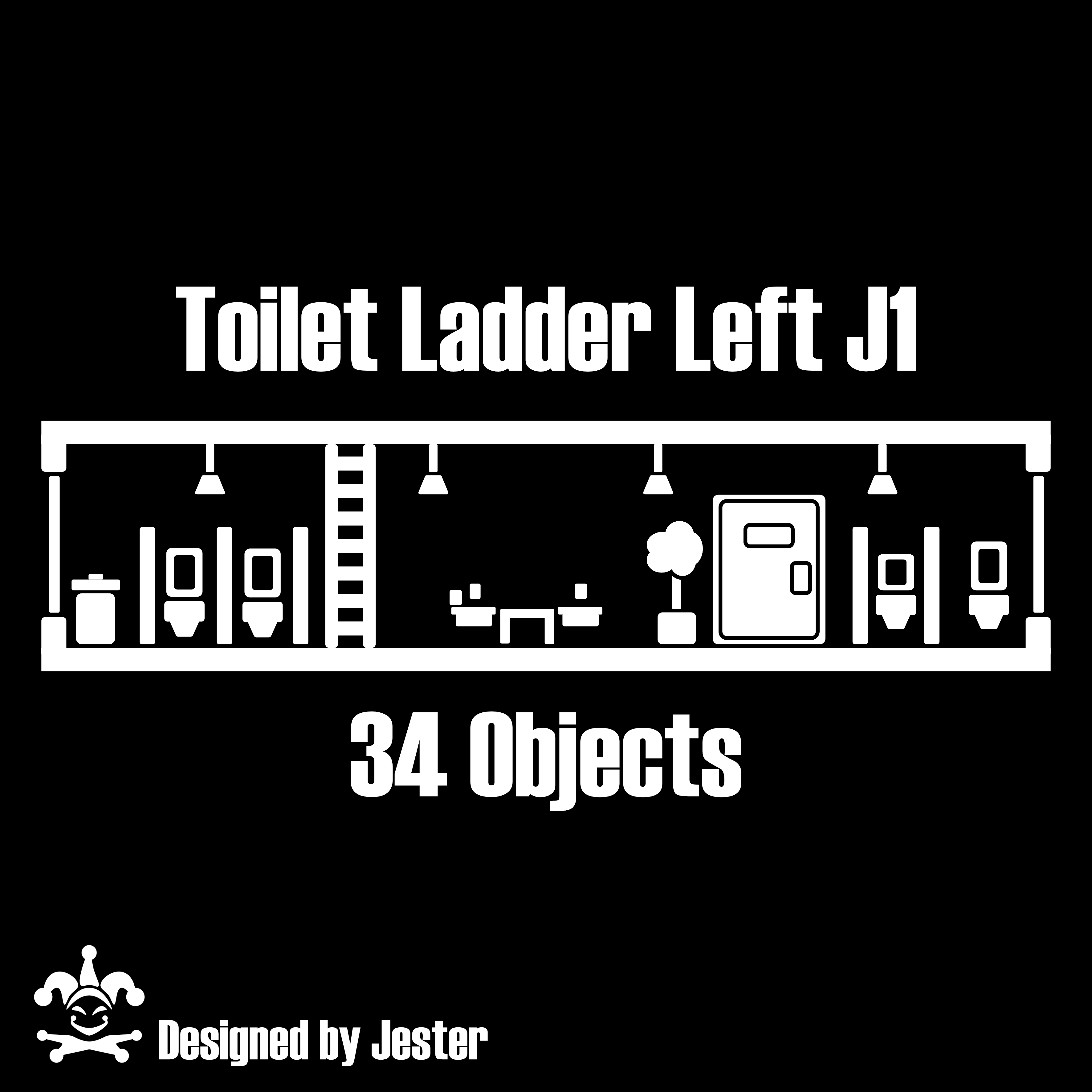 Toilet Ladder Left J1