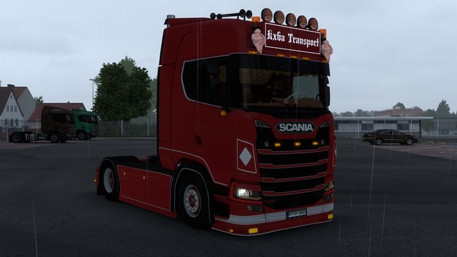 Red Dutch Style Scania S preview