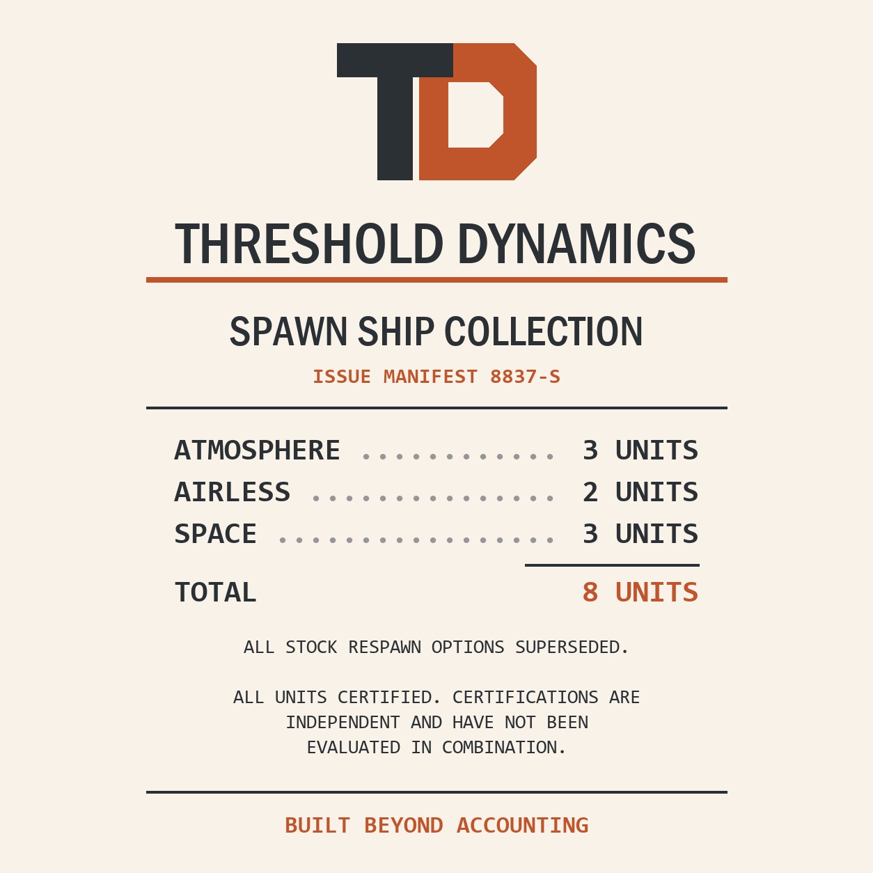 Threshold Dynamics Spawn Roulette