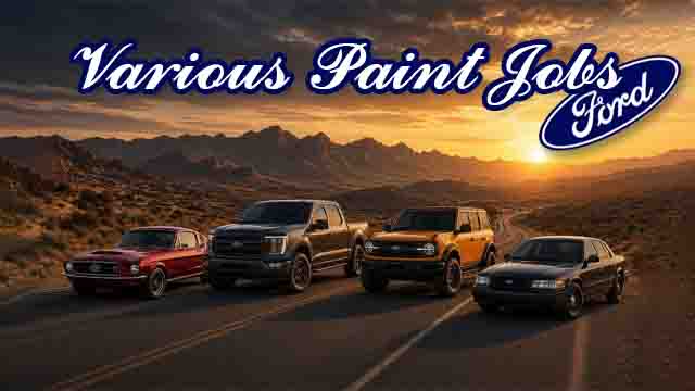 Various Paint Jobs for the Ford Car Pack preview
