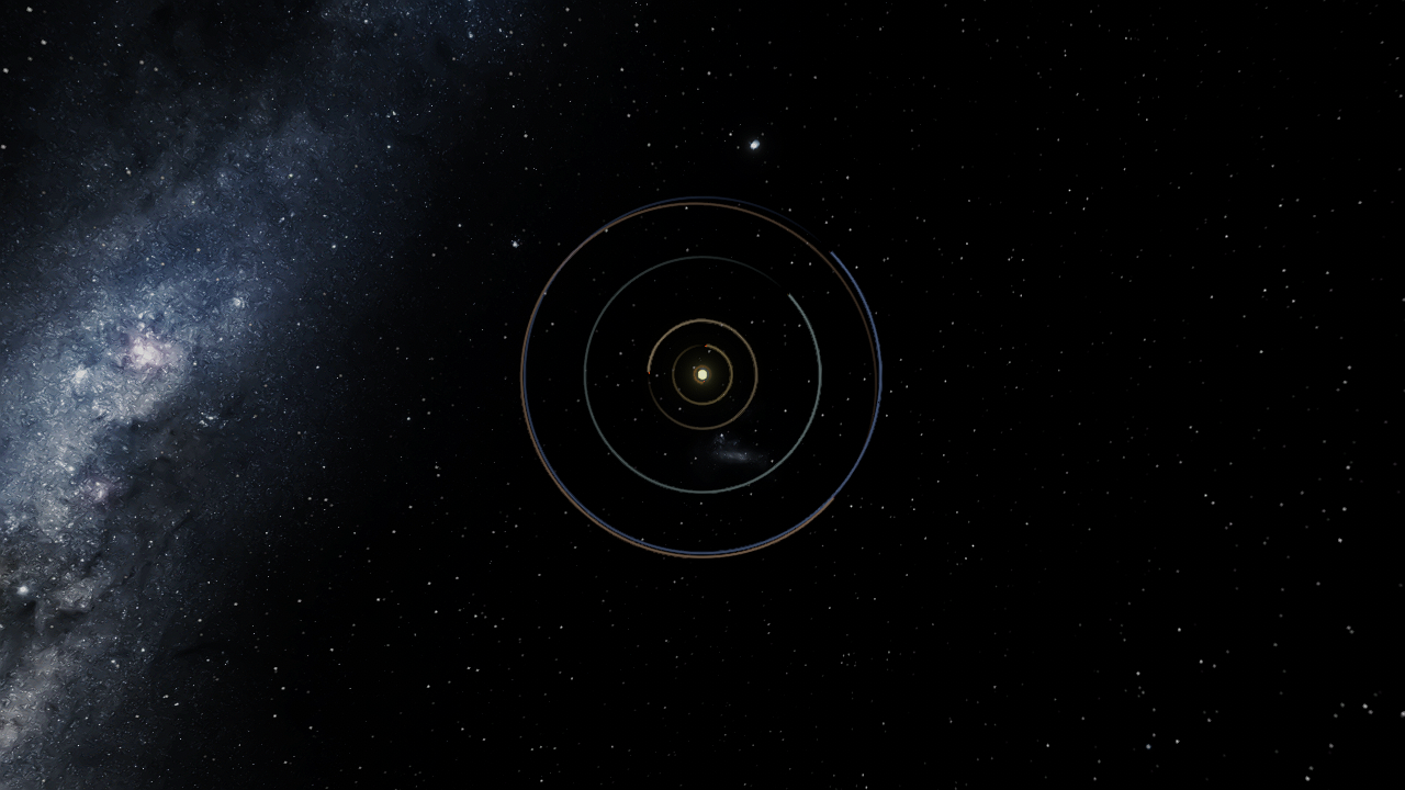 Solar system (5 Billion Years Later)