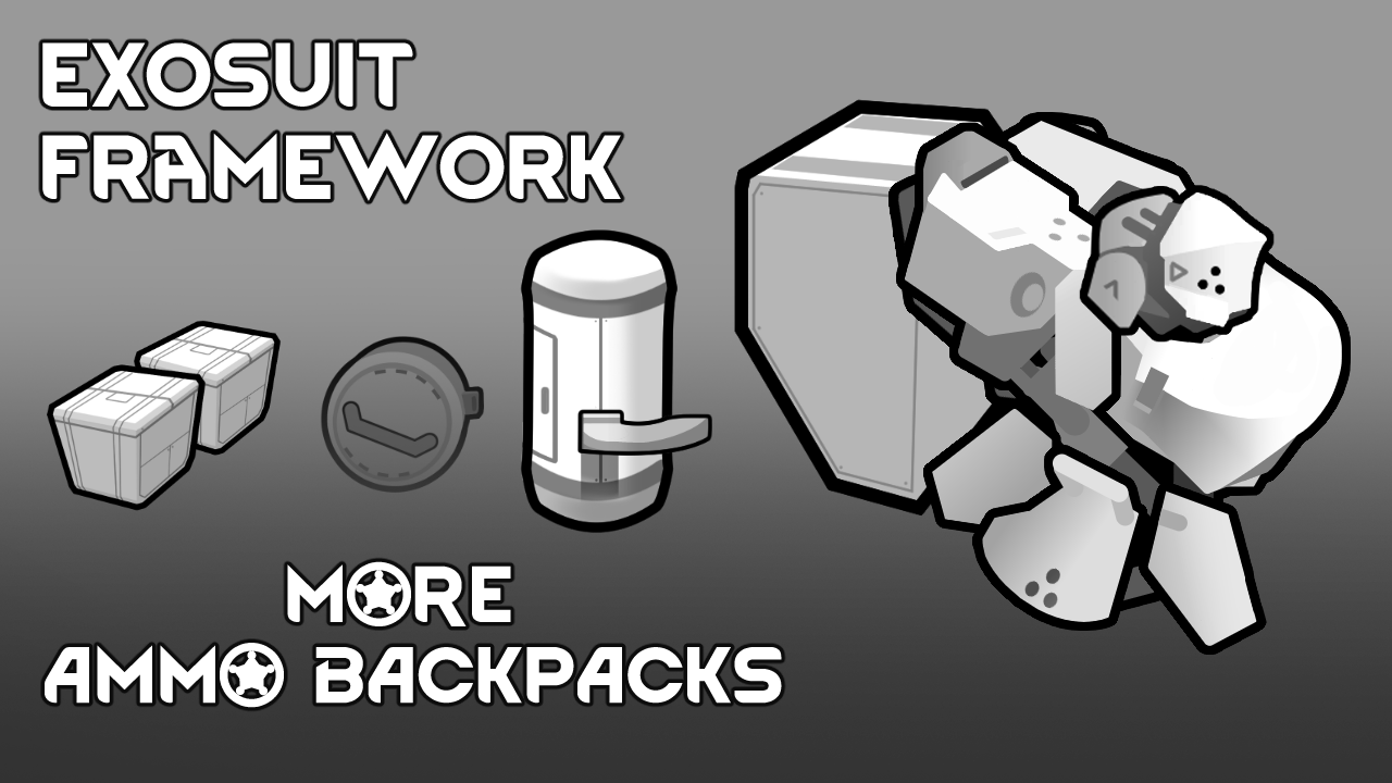 More Exosuit Ammo Backpacks