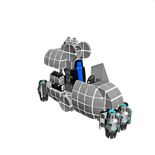 flying snow car
