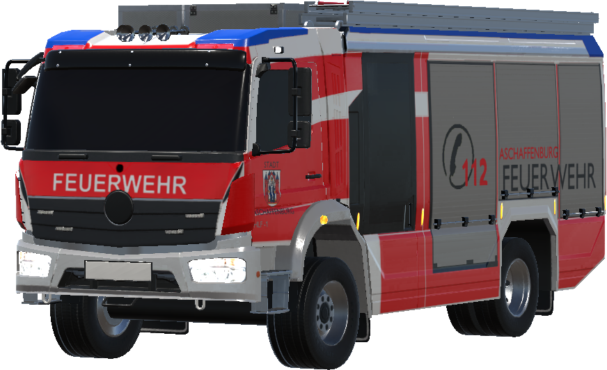 HLF DER FEUERWEHR  ASCHAFFENBURG v1.01