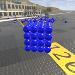 A Solid Cube that made out of 64 Atoms