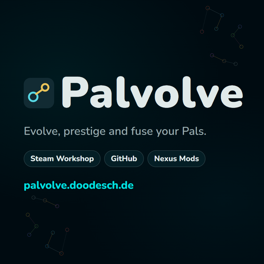 Palvolve - Evolve your Pals!