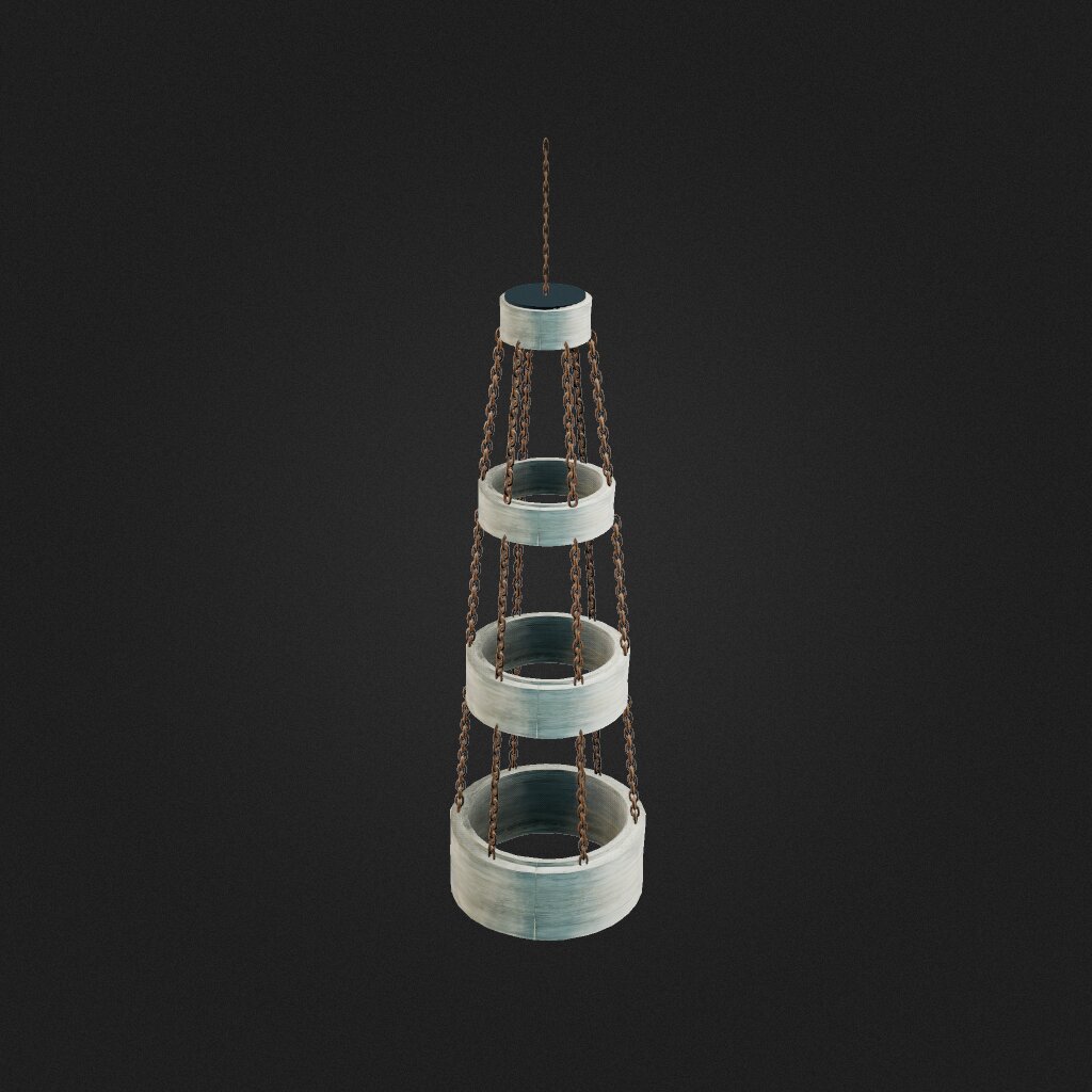 6 chain chandelier nw