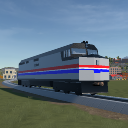 Vec Coast-Bricktonna Eastern SDP40F (Amtrak Phase II Display Paint)
