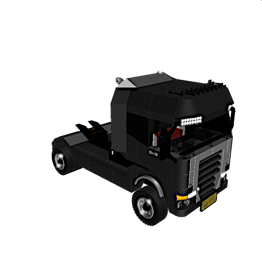 European Cab-Over Tractor Unit (Truck)