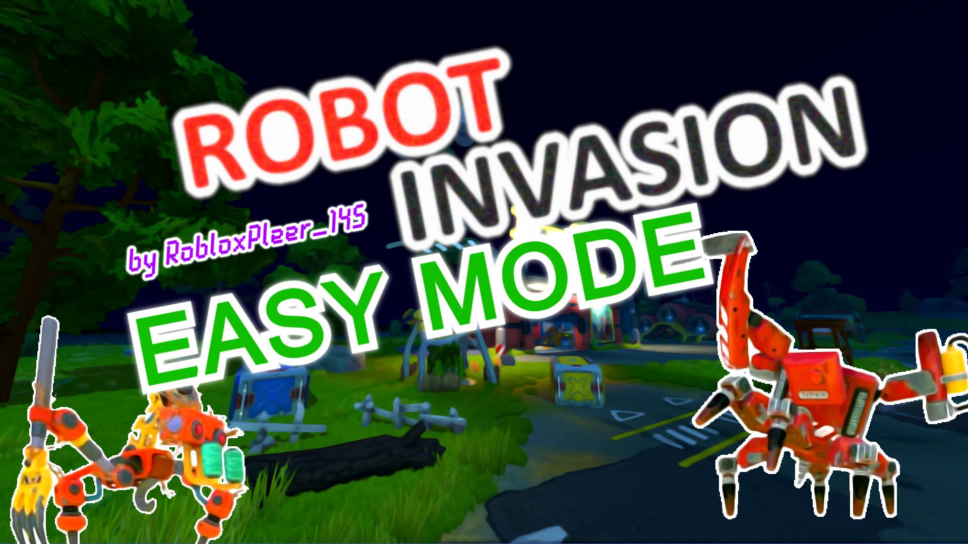 Robot Invasion (Easy mode)