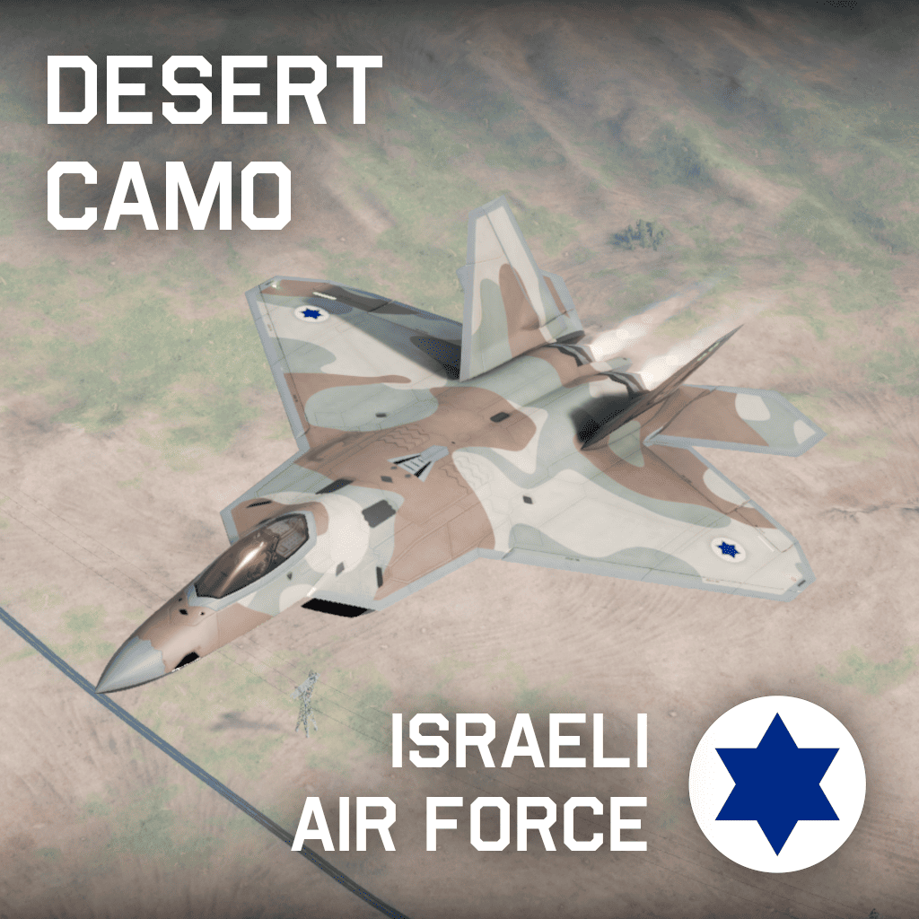 IAF Desert Camo for F-22E preview