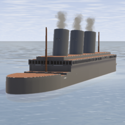 Mini RMS Queen Mary - Grey Ghost